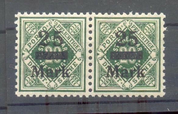 Württemberg 163I ABART MNH POSTFRISCH (42611