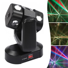 Rotating Laser Beam Moving Head 8 LED RGBW Stage Light DMX Disco Party 22CH/46CH