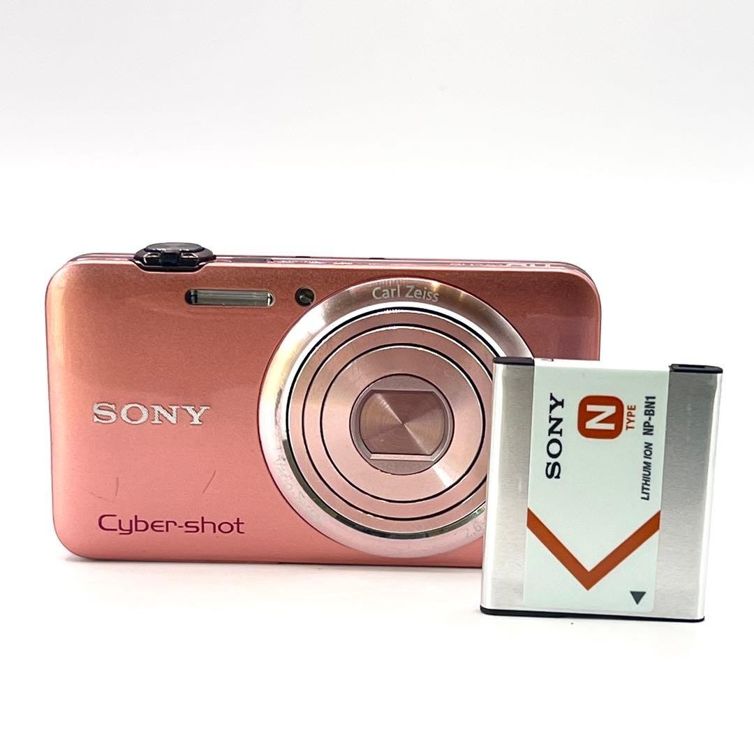 Sony Cyber-shot DSC-WX7 Pink Compact Camera 16.2MP Tested Condition