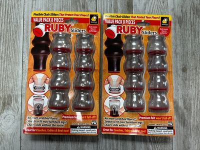 #ad 2x Ruby Sliders As Seen On TV by BulbHead 8 Pk Ea NEW $19.90