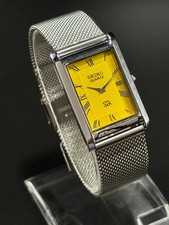 Vintage Seiko Slim Quartz Mens Wrist Watch-St...