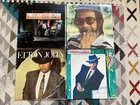 ELTON JOHN lot of 4 vinyl lps BREAKING HEARTS, JUMP UP! DON'T SHOOT ME, WESTIES