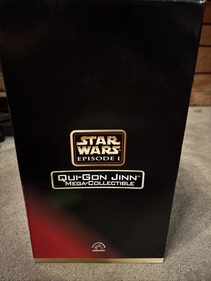 星球大战第 1 集 Qui-Gon Jinn Mega 收藏可动人偶 - 1999 — 第 4/4 张图片