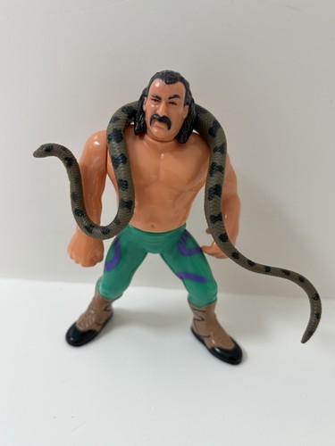 Hasbro WWF Jake the Snake Roberts Series 1 Action ...