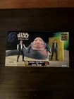 Brand New Star Wars Power Of The Force Jabba the Hutt and Han Solo Figure