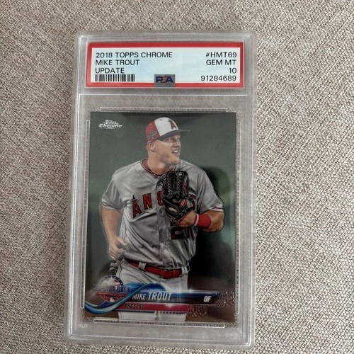 2018 Topps Chrome Update - All-Star Mike Trout #HMT69