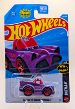 2024 Hot Wheels Batman 4/5 Classic TV Series Batmobile 144/250 Black 3+ NIB