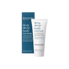 THISWORKS Deep Sleep Body Cocoon – Hydrating Body Lotion with Lavender, Ch