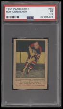1951 PARKHURST ROY CONACHER 50 FAIR PSA 1.5 HOCKEY CHICAGO BLACKHAWKS