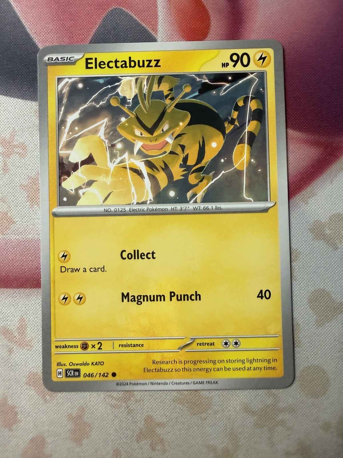 Electabuzz Common SV07: Stellar Crown 046/142 NM English