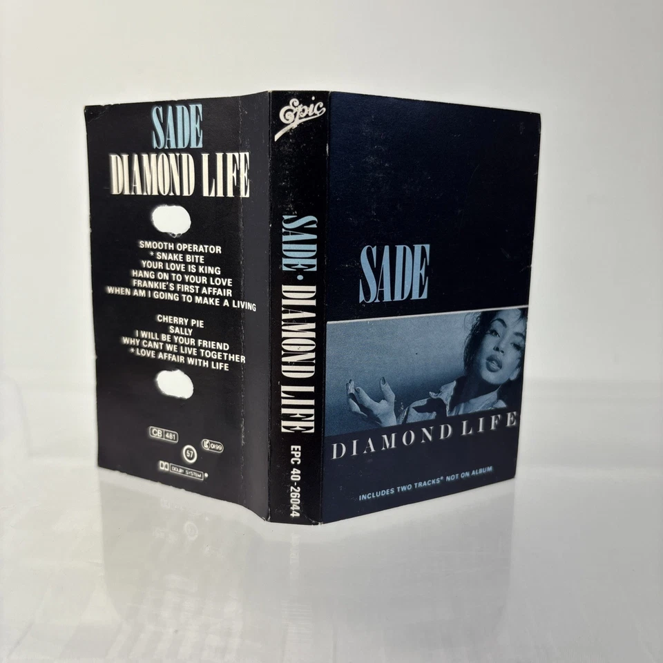Sade Diamond Life Cassette Tape Album Epic Records 1984 EPC 40-26044 Playtested - Image 4 of 4