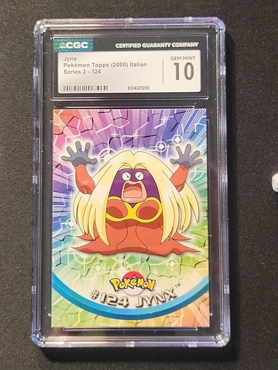 POP 1* CGC 10 - Italian 2000 Pokémon Topps Jynx #124 | eBay