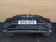 VAUXHALL GRANDLAND X MK1 FRONT BUMPER BLACK KTVD