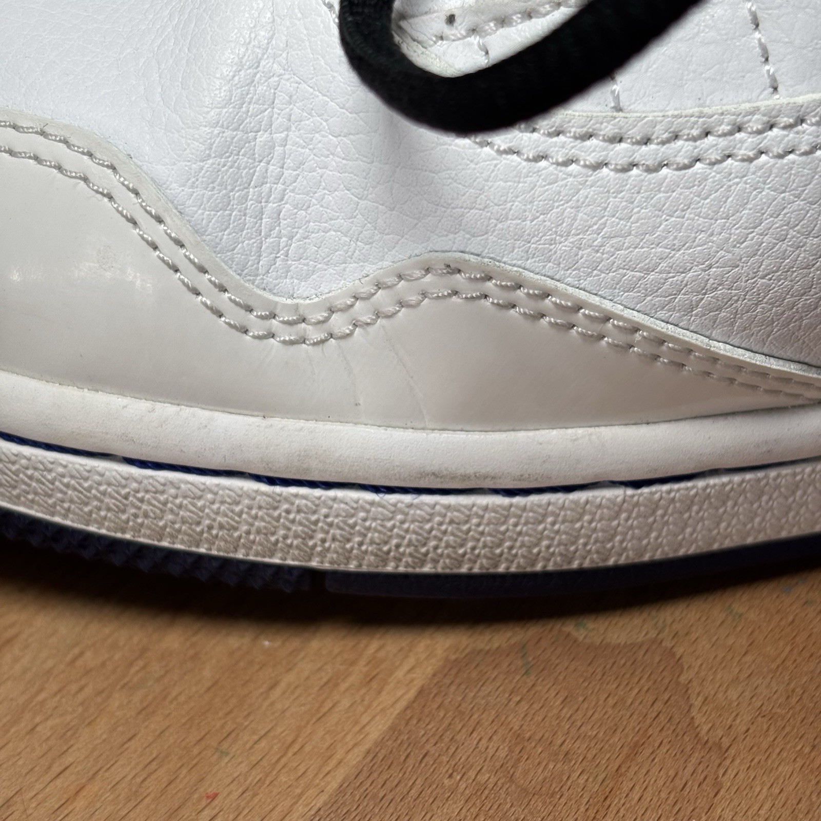 Nike Air Jordan Executive White / Blue Lagoon Shoes - Men’s Size 11 thumbnail 7