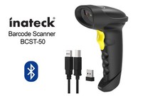 Inateck Barcode Scanner BCST-50 2.4GHz + Bluetooth