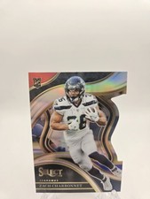 2023 Panini Select - Club Level Zach Charbonnet #202 Silver Prizm Die-Cut (RC)