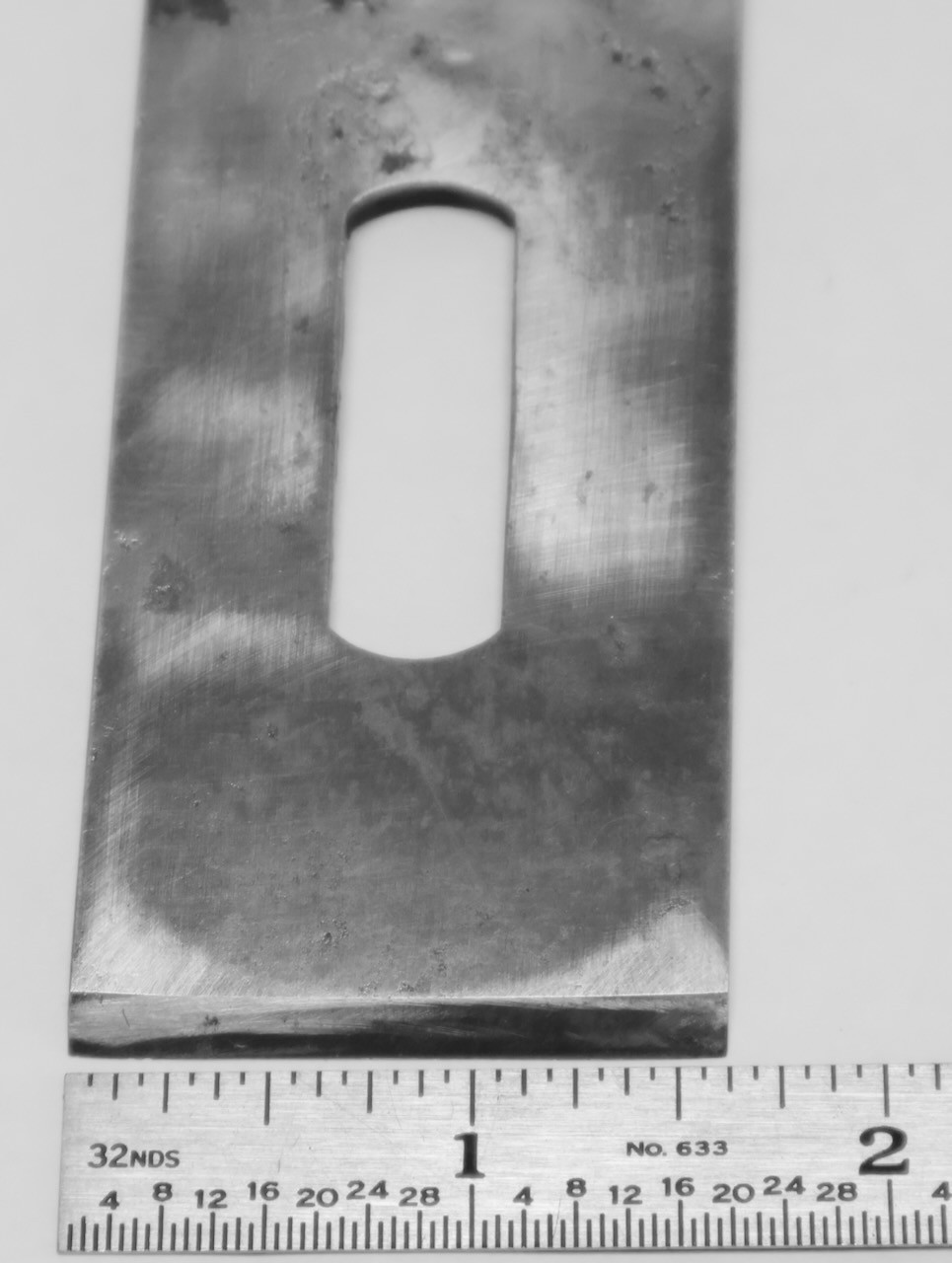 1 5/8" L Bailey's Patent Block Plane Cutter / 1858 + 1867 / MTT