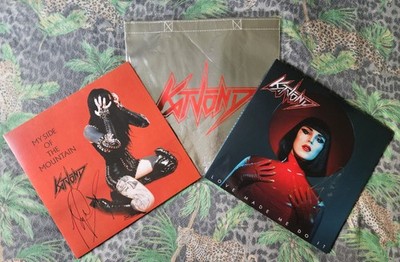 Kat Von D - Signed Vinyl Bundle - Love Made Me Do It  & My Side Of The Mountain