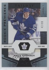 2016-17 Trilogy Rookie Premieres Level 1 Black 42/99 Nikita Soshnikov #73 xp6