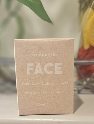 Frequense Face Peptides Hyaluronic Acid 30ml New