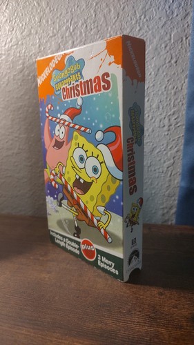 SpongeBob SquarePants Christmas 2003 VHS Video Tape | eBay