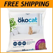 Okocat Unscented Wood Clumping Cat Litter 27.5 lbs
