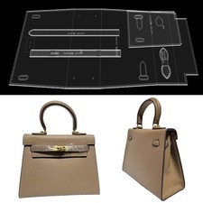 RIVEENY Handbag Shoulder Bag Acrylic Template,Leather Pattern Acrylic Leather Pa