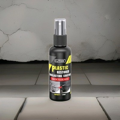 30ml Car Plastic Restorer Back To Black Gloss Plastic Renovator Coating