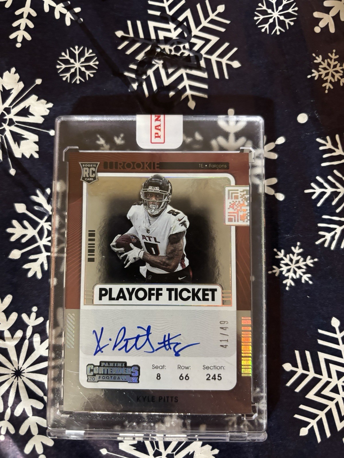 2021 Panini Contenders - Rookie Ticket RPS Variation Kyle Pitts #104