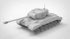 3D Printed 1/72/87/144 U.S. M26 Pershing Heavy Tank Unpainted Model Kit