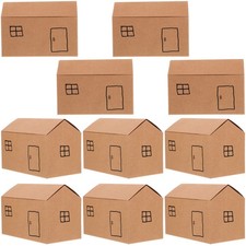 10 PCS Small Bakery Boxes Cookie Party Candy Holiday Cake for Candies