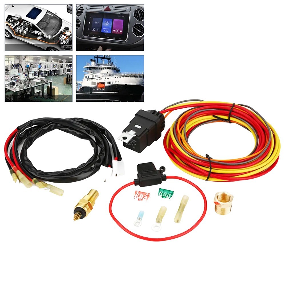 Complete Wiring Solution for Muscle Cars Dual Electric Fan Installation