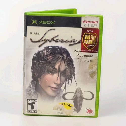 Syberia II: Kate Walker's Adventure Continues Xbox - Complete CIB-USED-CLEAN