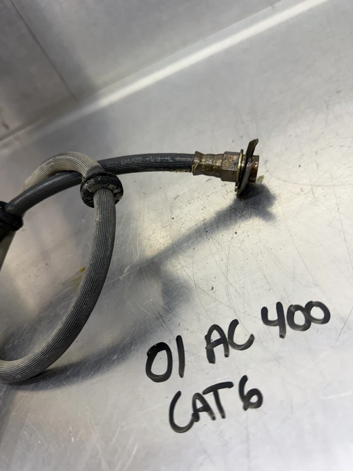 2001 01 00 99 98 Arctic Cat 400 500 4x4 Manguera de freno trasera manual Línea de manguera Foto 3 de 3