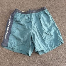 VTG Speedo swim trunks green vintage liner lined