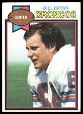 Bill Bryan RC 1979 Topps #363 Denver Broncos