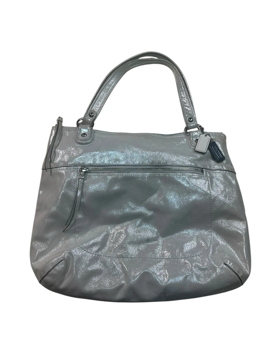 Coach Poppy Tote Silver Bags & Handbags for Women for sale | eBay