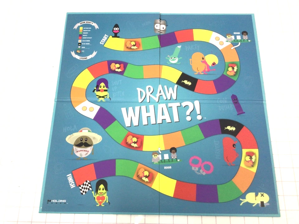 DRAW WHAT?! Adult Party Board Game  Offensive Humor FREE EXPANSION PACK INCLUDED - Image 3 of 4