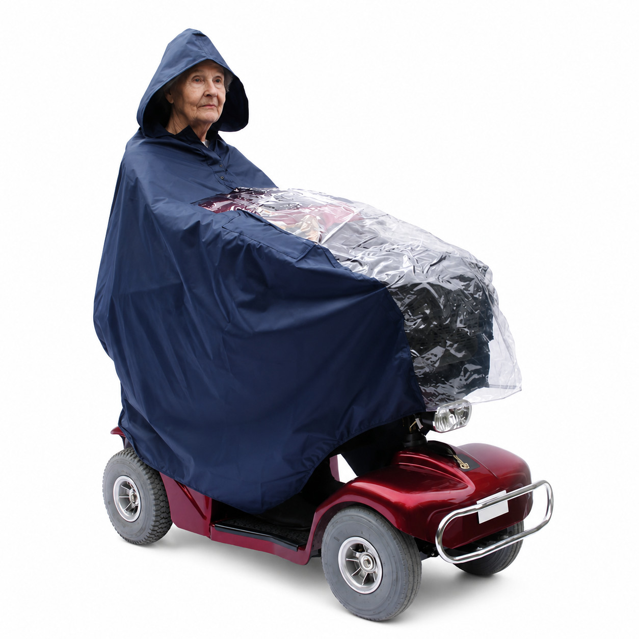 NRS Scooter Cape Waterproof PVC Coating Lightweight Easy Fit