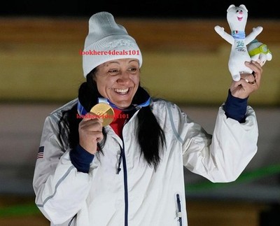 Elana Meyers Taylor Photo 5x7 Olympics 2026 Monobob Gold Medal Team USA