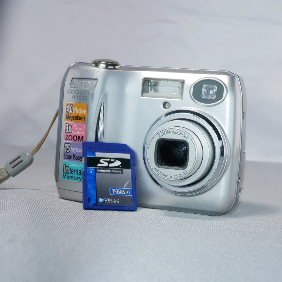 Nikon Coolpix 4100 Digital Cameras with PictBridge Support for