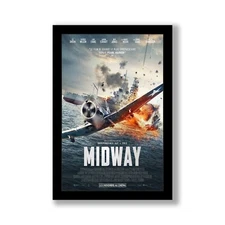 MIDWAY - 11x17 Framed Movie Poster by Wallspace