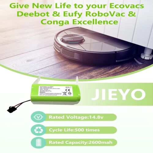 2600mAh New Battery For Eufy RoboVac G10 G20 G30 G32 G35 G35+ G40 G40+ Hybrid - Picture 6 of 13