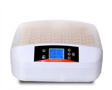 Newest Automatic 56 Eggs Hatching Incubator w/ Egg Candler & LED Light