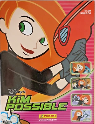 Panini Kim Possible (2007) Sticker Album vollständig mit Poster u. Bestellschein - Bild 1 von 4