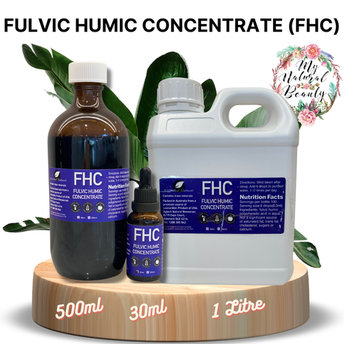 FULVIC HUMIC CONCENTRATE (FHC) 30ml 500ml 1L Bulk Options - Picture 10 of 17