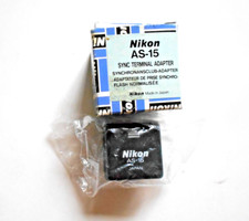Nikon AS-15 Sync Terminal Adapter in box