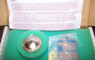 Continental Rupture Disc 1