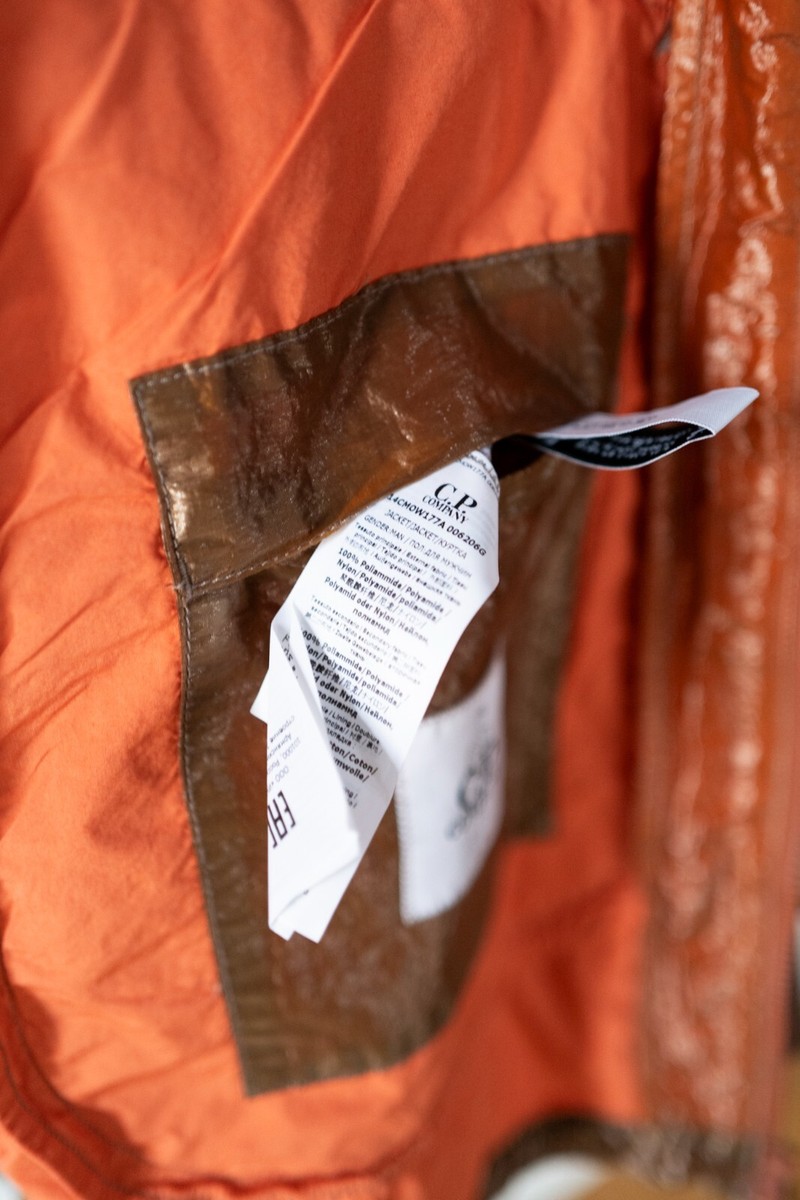 C.P. Company Kan-D Orange Nylon Jacket XL | eBay
