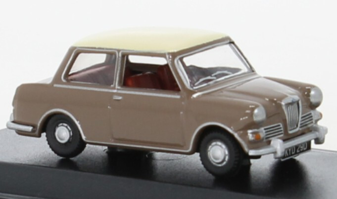 Oxford 76RE002 RE002 1/76 OO Scale Riley Elf MkIII Persian Blue Snowberry White 17349 P